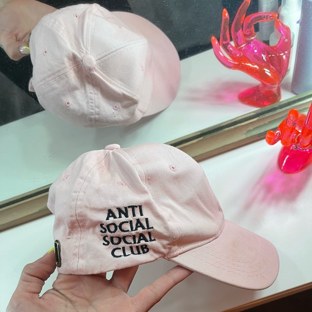 Anti social club dad hat